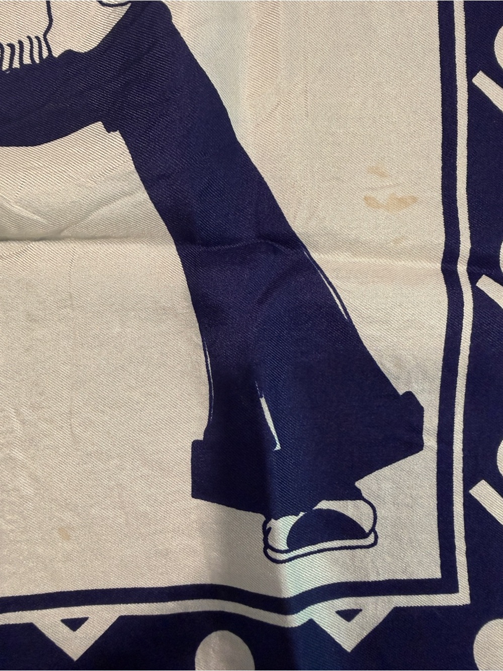 Lot (3) Vintage Graphic Silk Scarfs Frimmel by Geoffrey Howard made in Japan - Picture 5 of 5